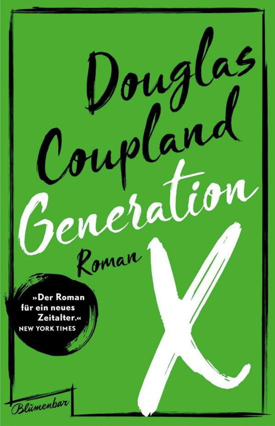 Cover for Coupland · Generation X (Book)