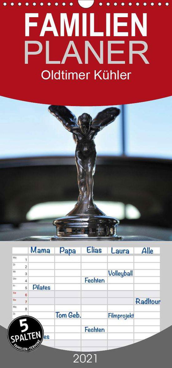 Cover for Bade · Oldtimer Kühler - Familienplaner h (Book)