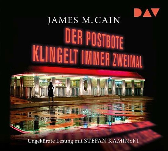 Cover for James M. Cain · Cain:postbote Klingelt Immer Zweima,cd (CD) (2018)