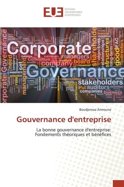 Cover for Amroune Boudjemaa · Gouvernance D'entreprise (Paperback Book) (2018)