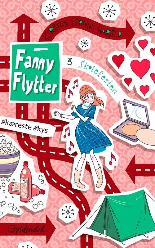 Cover for Kirsten Sonne Harild · Fanny: Fanny flytter 3 - Skolefesten (Bound Book) [1. Painos] [Indbundet] (2015)