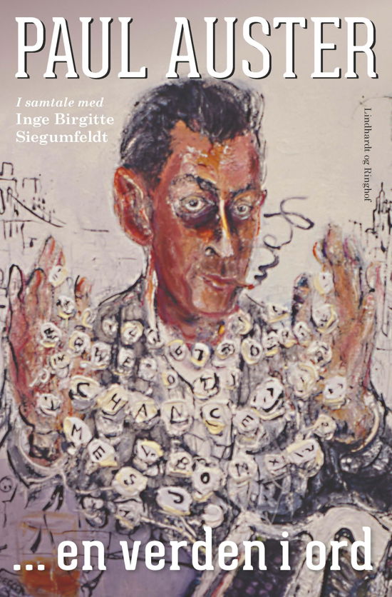 Cover for Inge Birgitte Siegumfeldt · ... en verden i ord (Sewn Spine Book) [2e uitgave] (2019)
