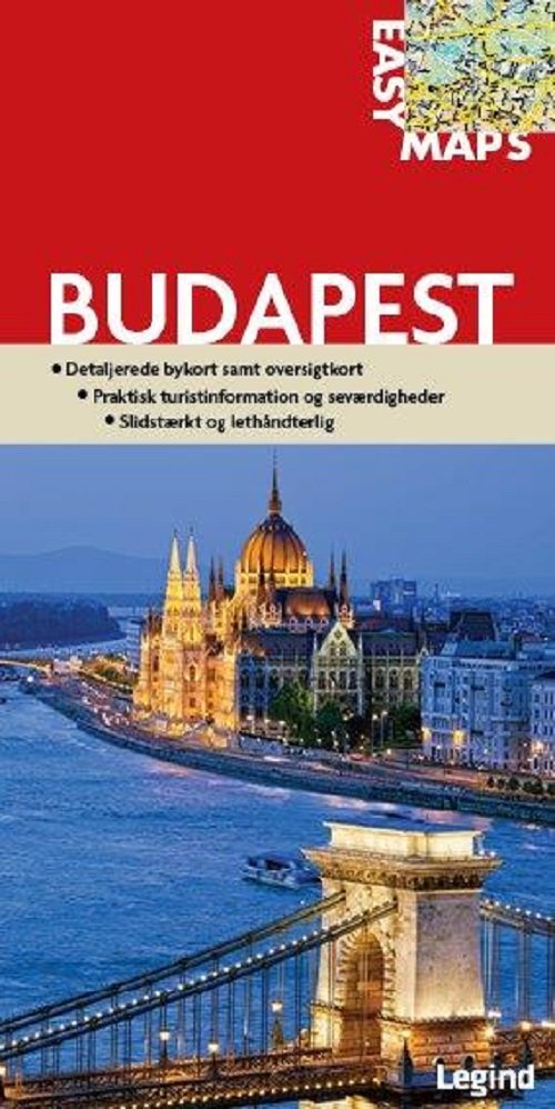 Easy Maps - Byer: Easy Maps - Budapest - Conny Mikkelsen - Livros - Legind - 9788771550603 - 1 de junho de 2014