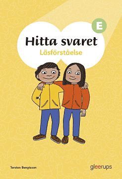 Cover for Torsten Bengtsson · Hitta svaret: Hitta svaret E - Läsförståelse (Bound Book) (2021)