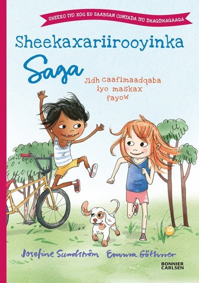 Cover for Josefine Sundström · Sagasagor: Sheekaxariirooyinka Saga. Jir caafimaadqaba iyo maskax fayow (Gebundesens Buch) (2020)