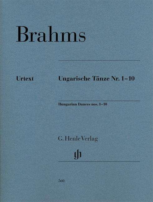 Cover for Brahms · Ungarische Tänze 1-10,Kl.HN560 (Buch) (2018)