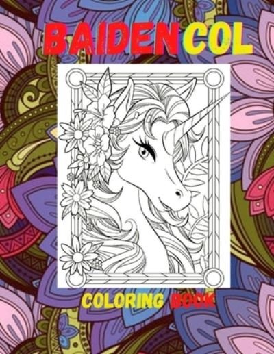 Cover for Draga Seo Prod · Baide-ncol Coloring Book (Paperback Book) (2020)