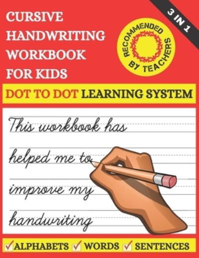 Cover for 9392 Printing Press · Cursive Handwriting Workbook For Kids (Paperback Bog) (2020)