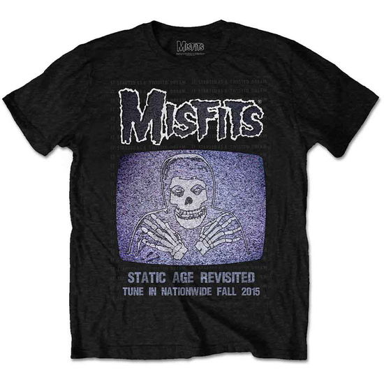 Cover for Misfits · Misfits Unisex T-Shirt: Static (T-shirt)