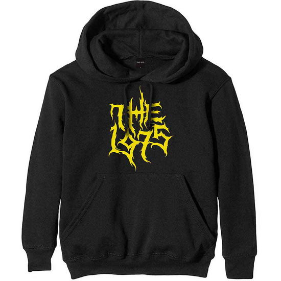 Cover for The 1975 · The 1975 Unisex Pullover Hoodie: Gold Logo (Black) (Hoodie)