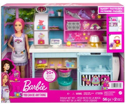 Barbie I Can Be Bakery Playset - Barbie - Koopwaar - ABGEE - 0194735047604 - 15 november 2021