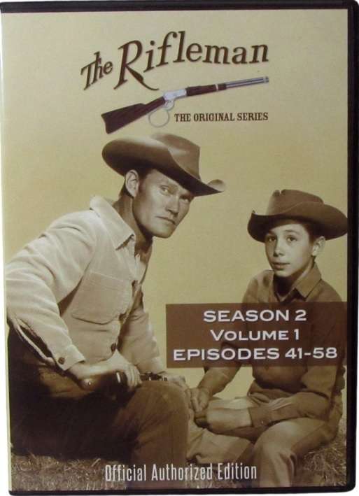 Cover for Rifleman: Season 2 - Vol 1 (DVD) [Box set] (2015)