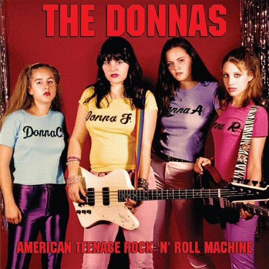 Cover for The Donnas · American Teenage Rock'n'Roll Machine (LP) [Coloured edition] (2023)