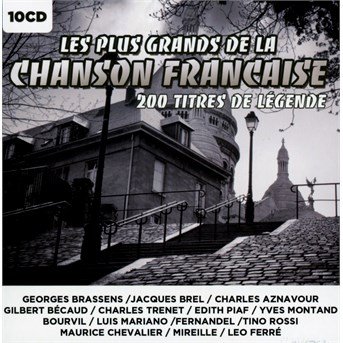 Cover for Les Plus Grands De La Chanson Francaise (CD) (2019)