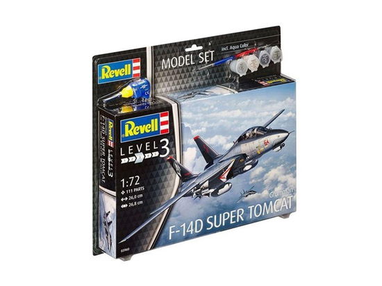 REVELL Model Set F14D Super Tomcat 172 Toys - REVELL Model Set F14D Super Tomcat 172 Toys - Produtos - Revell - 4009803639604 -