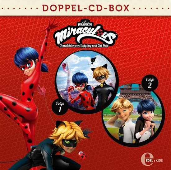 Cover for Miraculous · Miraculous-doppel-box-folge1+2 (CD) (2018)