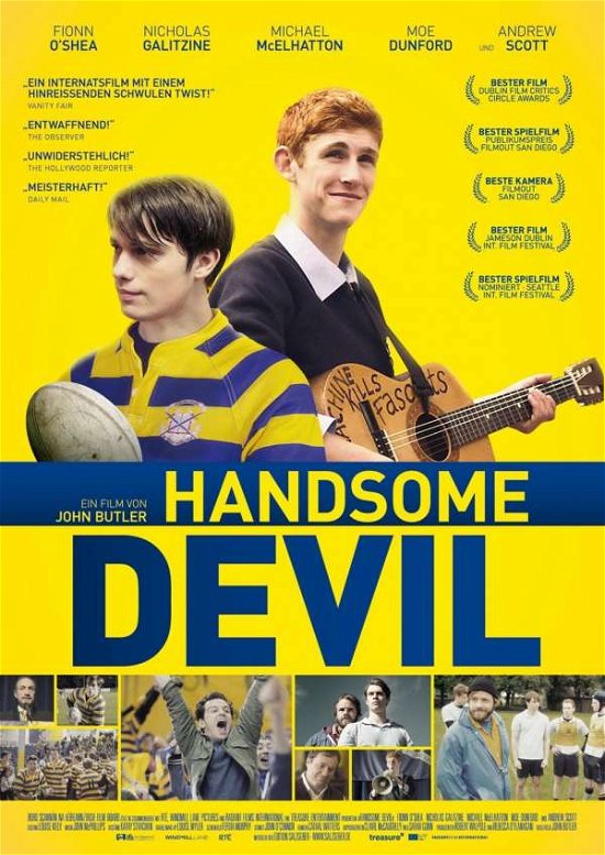 Cover for Handsome Devil · Handsome Devil  (OmU) (DVD) (2017)