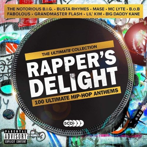 Cover for Rapper's Delight - Ultimate Hi · Rappers Delight - Ultimate Hip-Hop Anthems (CD) (2019)