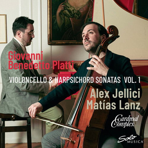 Alex Jellici · Platti: Violoncello & Harpsichord Sonatas Vol. 1 (CD) (2024)