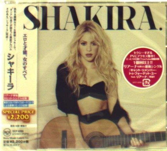 Cover for Shakira (CD) [Japan Import edition] (2014)