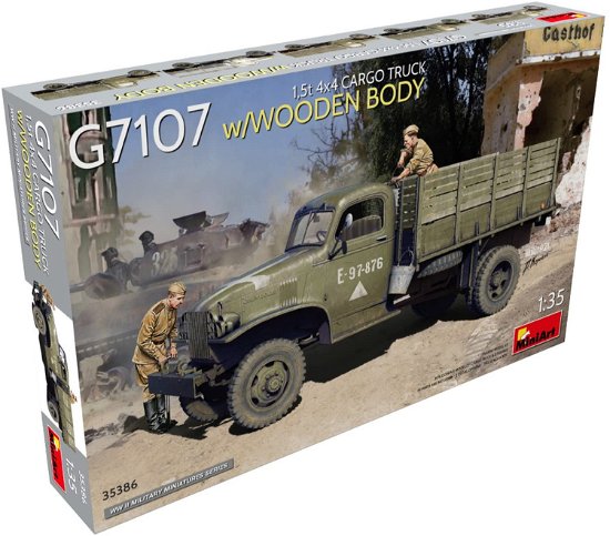Cover for Miniart · 1/35 4X4 G7107 Cargo Truck Wooden Body (2/22) (Toys)