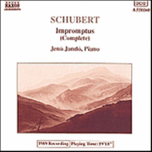 Impromptus d 899/d 935 - Jenö Jando - Musik - Naxos - 4891030502604 - 21. März 1991