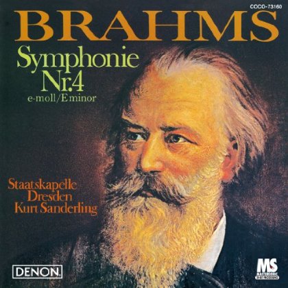 Cover for Kurt Sanderling · Brahms: Symphonie Nr.4 E-moll. Op.98 (CD) [Japan Import edition] (2010)