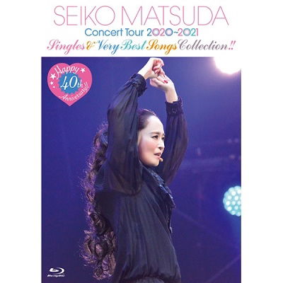 Cover for Seiko Matsuda · Happy 40th Anniversary!! Seiko Matsuda Concert Tour 2020-2021 (Blu-ray) [Japan Import edition] (2021)