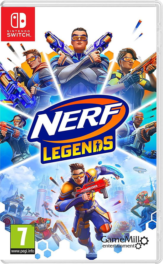 Cover for Maximum Games · Nerf Legends (SWITCH) (2021)