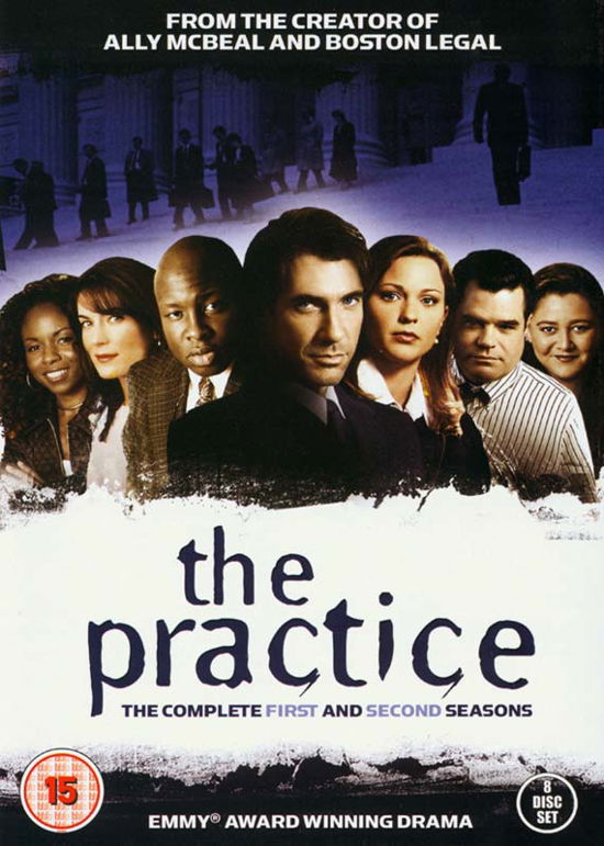 Cover for The Practice 1  2 · The Practice Seasons 1 to 2 (DVD) (2012)