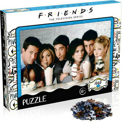 Friends Milkshake (1000pce Puzzle) - Friends - Brætspil - FRIENDS - 5036905039604 - 2020