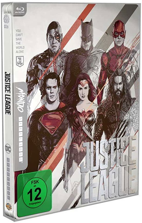 Cover for Justice League (Mondo Steelboo (Blu-ray) (2018)