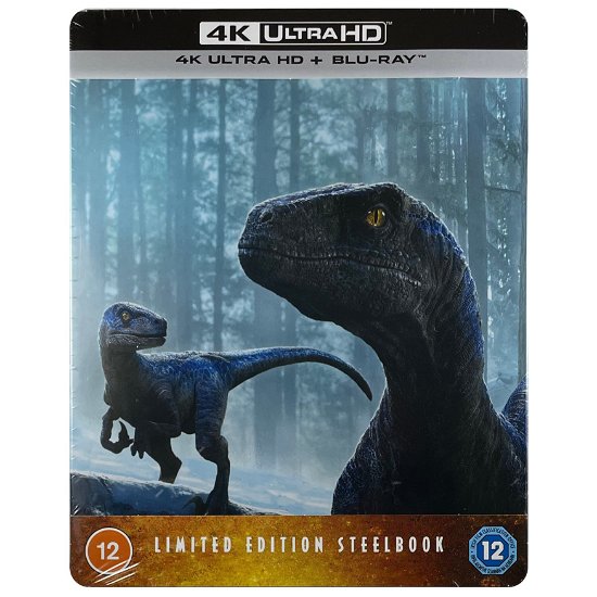 Cover for Jurassic World 3 - Dominion (4K UHD Blu-ray) [Limited Steelbook edition] (2023)
