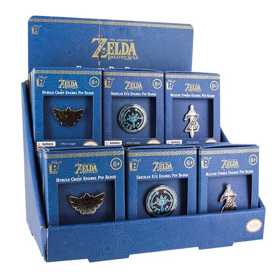 Display 18 Pins the Legend of Zelda Enamel - The Legend of Zelda - Produtos - PALADONE - 5055964714604 - 