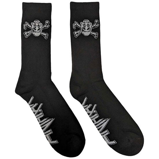 Cover for Anthrax · Anthrax Unisex Ankle Socks: Not Man (UK Size 7 - 11) (Bekleidung) [size M]