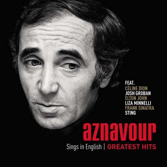 Cover for Charles Aznavour · Sings In English - Greatest Hits (CD) (2018)