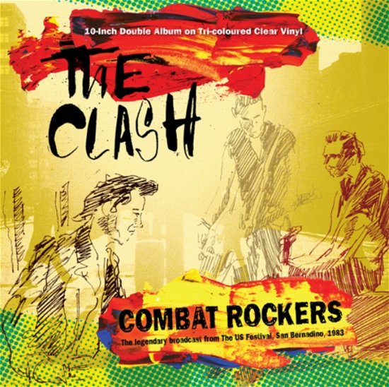 Cover for Clash (The) - Combat Rockers - (LP) [Coloured edition] (2021)