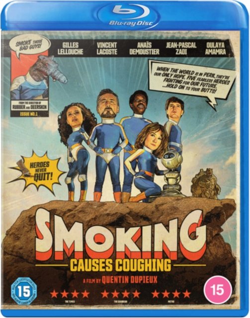 Smoking Causes Coughing - Quentin Dupieux - Filme - Picture House - 5060952890604 - 4. September 2023