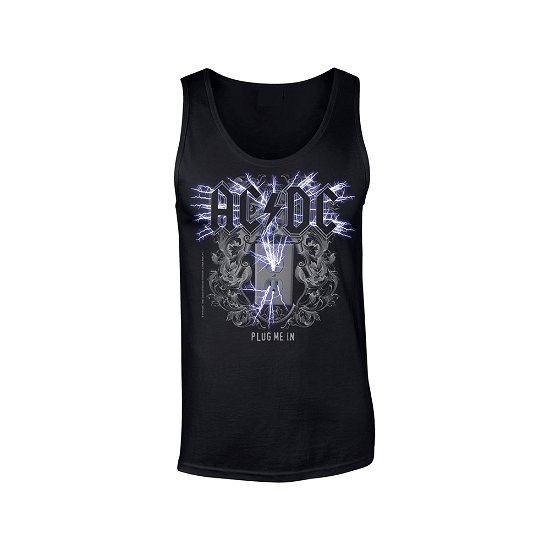 Cover for AC/DC · Plug Me in (Tanktop) [size M] [Black edition] (2020)