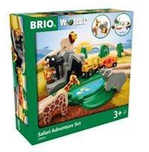 Großes BRIO Bahn Safari Set - Brio - Merchandise - Brio - 7312350339604 - 2020