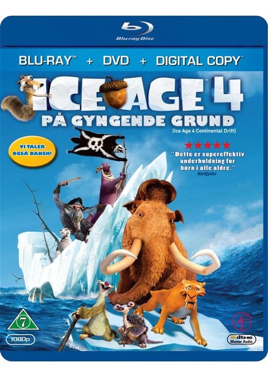 Ice Age 4 - På Gyngende Grund -  - Elokuva -  - 7340112730604 - torstai 5. toukokuuta 2016