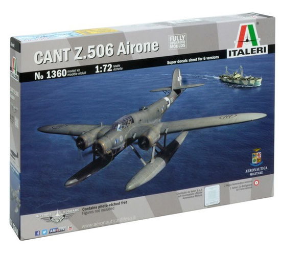 Cover for Italeri · Italeri - Cant.z 506b Airone 1:72 (Toys)