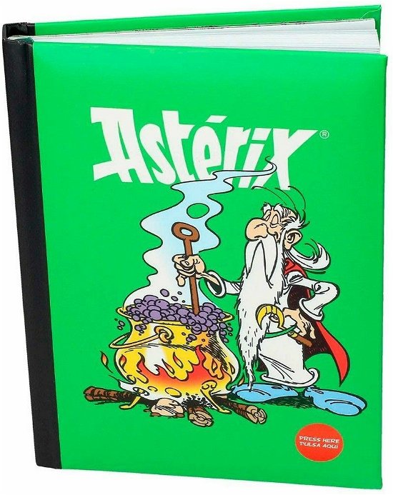 Panoramix Cauldron - Notebook With Light - Asterix - Produtos -  - 8436546891604 - 