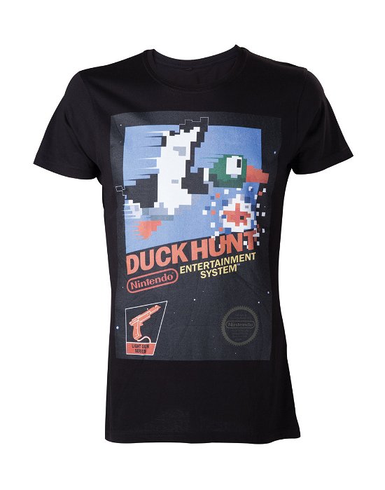 Nintendo - Duckhunt Men's Compressed T-shirt - M - Nintendo - Merchandise -  - 8718526537604 - 