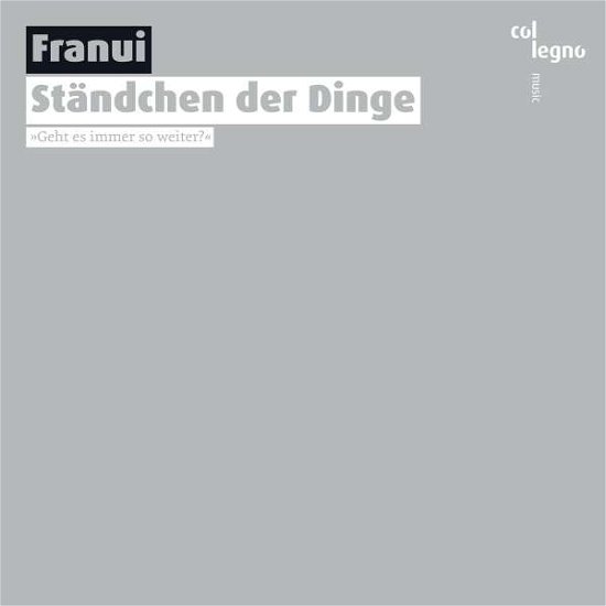 Cover for Franui · Ständchen Der Dinge (CD) (2018)
