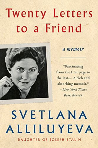 Cover for Svetlana Alliluyeva · Twenty Letters to a Friend: A Memoir (Paperback Book) (2023)