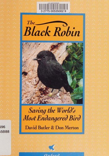 Cover for David Butler · The Black Robin (Book) (1993)