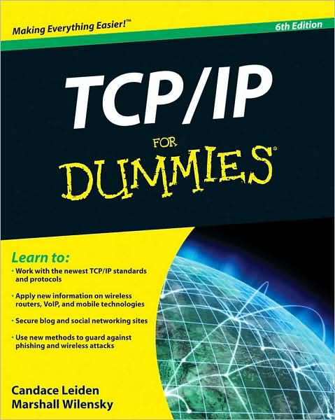 Cover for Leiden, Candace (The Cardinal Software Group, LLC, Winchester, Massachusetts) · TCP / IP For Dummies (Paperback Book) (2009)