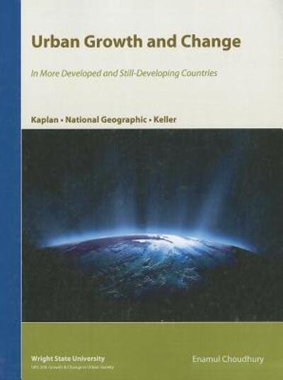 Cover for David Kaplan · Urban Growth and Change : In More Developed and Still-Developing Countries for Wright State University (Paperback Book) (2011)