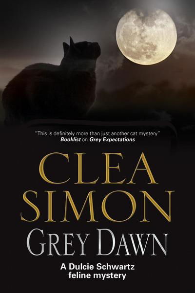 Cover for Clea Simon · Grey Dawn - Dulcie Schwartz Mystery (Inbunden Bok) [Large type / large print edition] (2018)